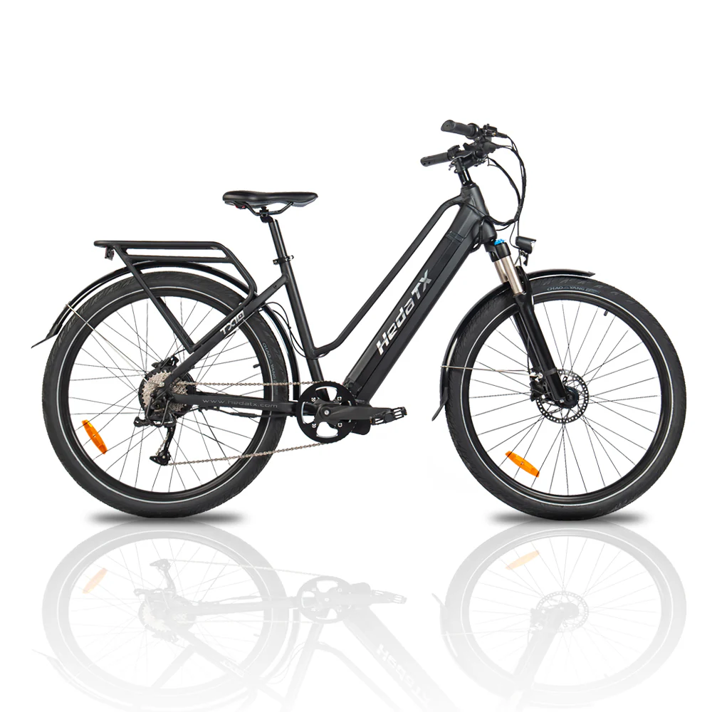 Hedatx TX10 48V 1000W 19.2Ah Electric Bike - Image 4