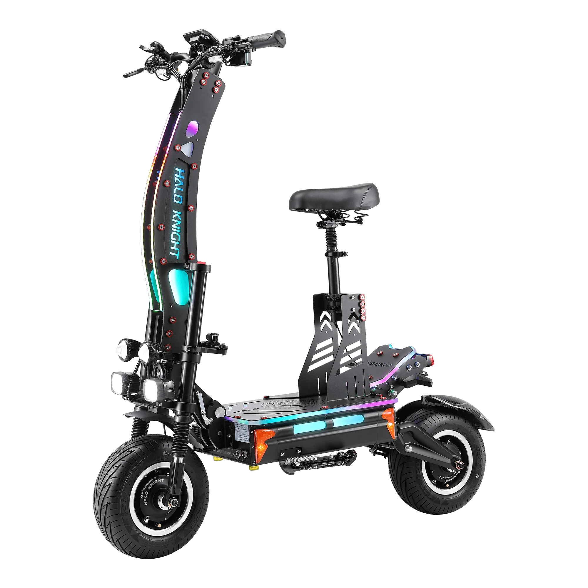 HALO KNIGHT T107Max 72V 8000W 50Ah Dual Motor Electric Scooter - Image 10