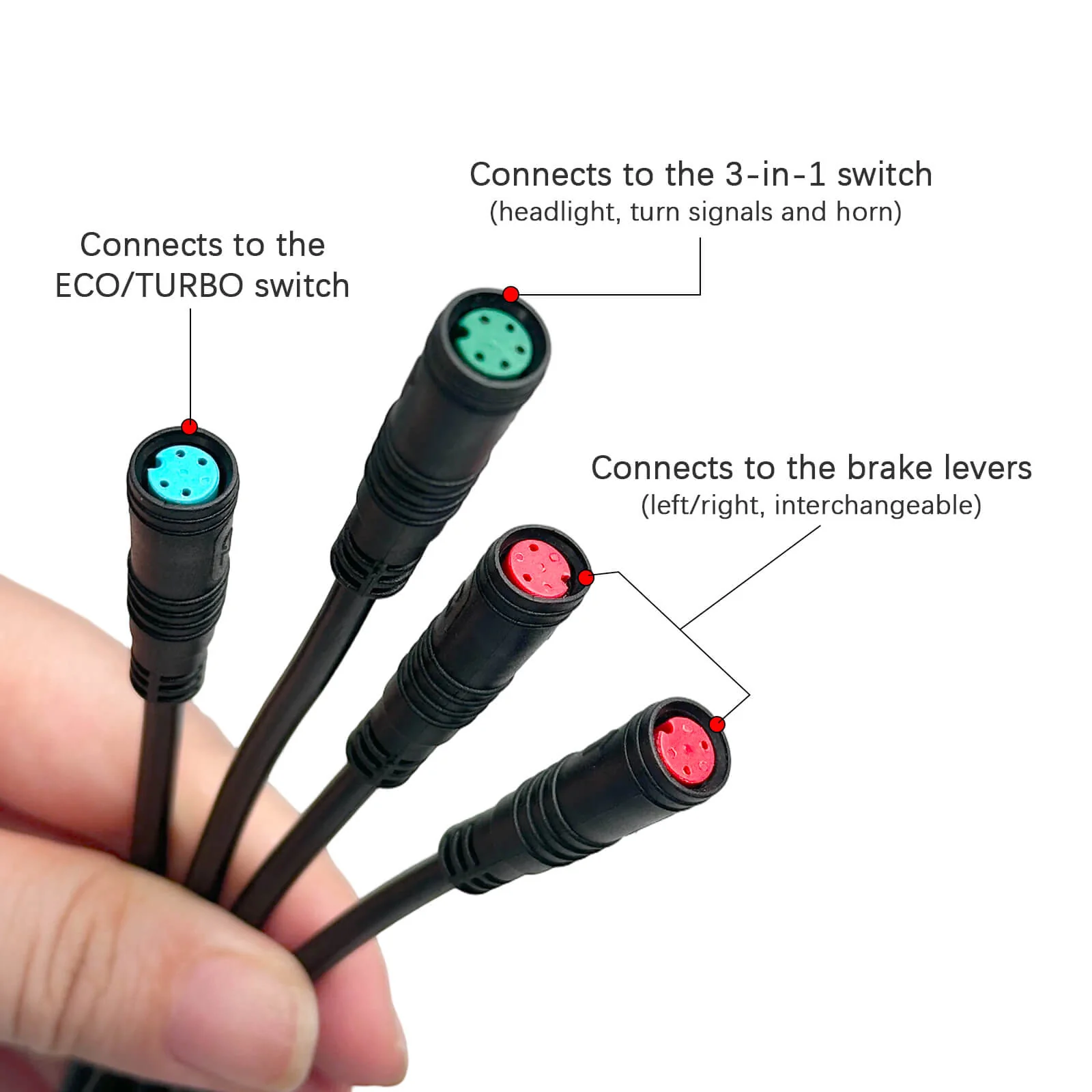 Main Wiring Harness (Main Cable) – Non-Voltage Lock Version - Image 2